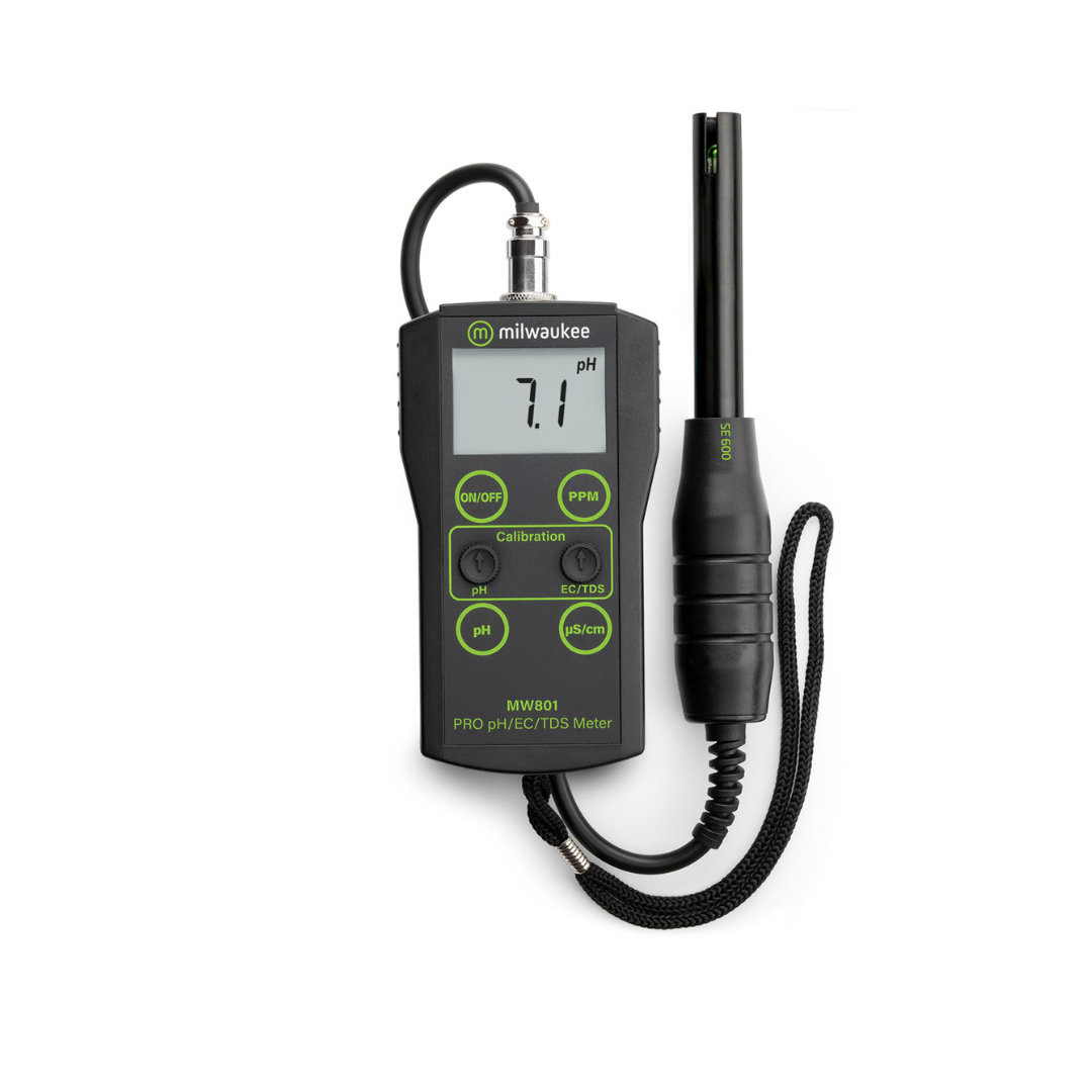 Milwaukee MW801 PRO 3-in-1 pH, EC, TDS Meter
